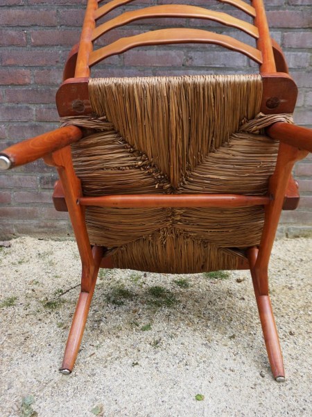 vintage-lounge-chair-armstoel-De Ster-Gelderland-Dutch-design-stoel-riet-rush-armchair-chair-Paolo-Buffa-00010